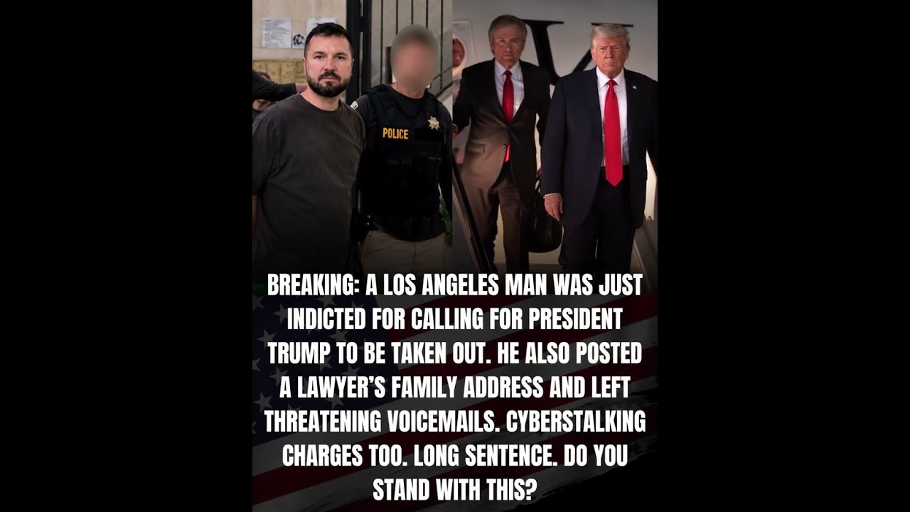 Authorities are investigating alleged threats against President Trump and others,