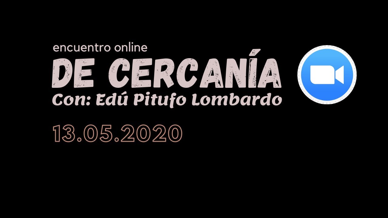 De Cercan&iacute;a con Ed&uacute; Pitufo Lombardo