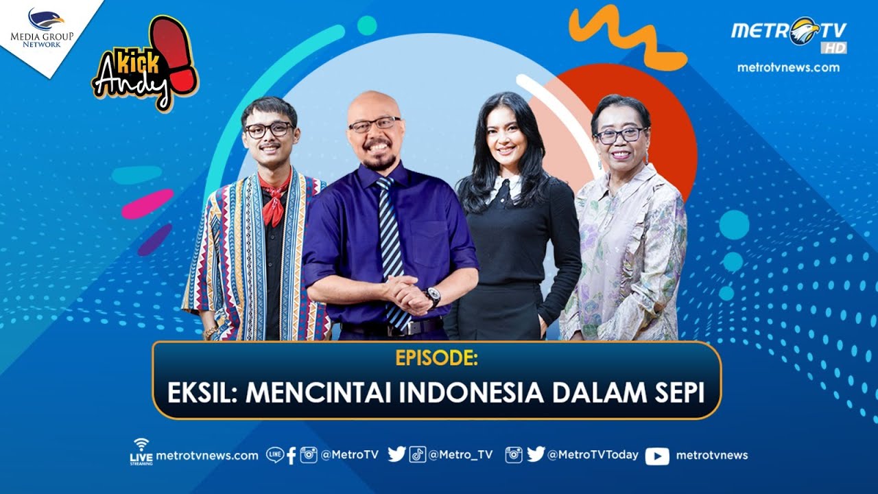 KICK ANDY - [FULL] EKSIL: MENCINTAI INDONESIA DALAM SEPI