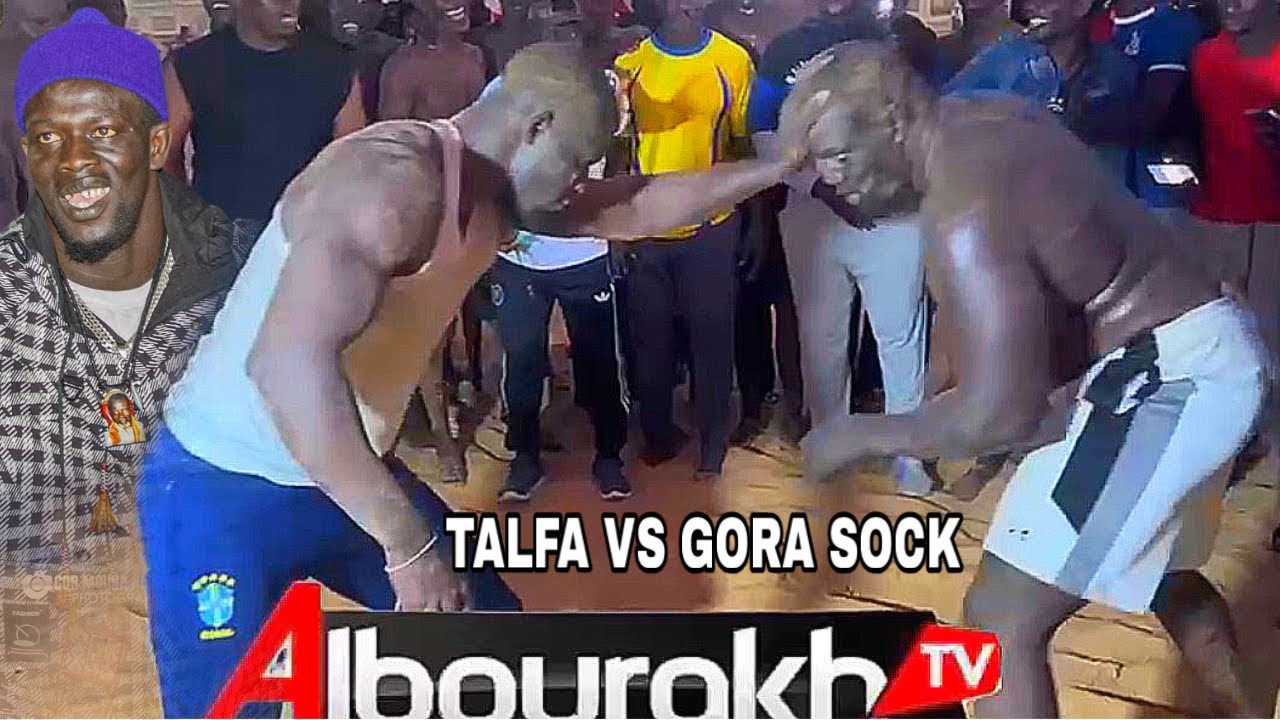 Talfa et Gora Sock en contact intense aux entraînements