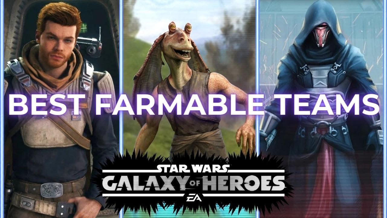 40 BEST GAC Teams in SWGOH (No Galactic Legends/Conquest Characters)