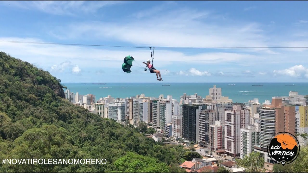 Tirolesa Morro do Moreno  - ES