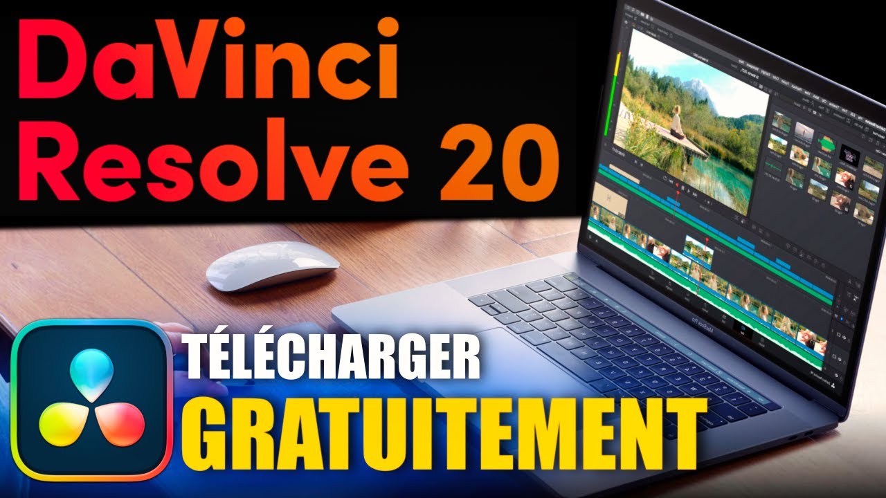 Comment t&eacute;l&eacute;charger DaVinci Resolve 20 GRATUITEMENT | Tutoriel pour d&eacute;butants