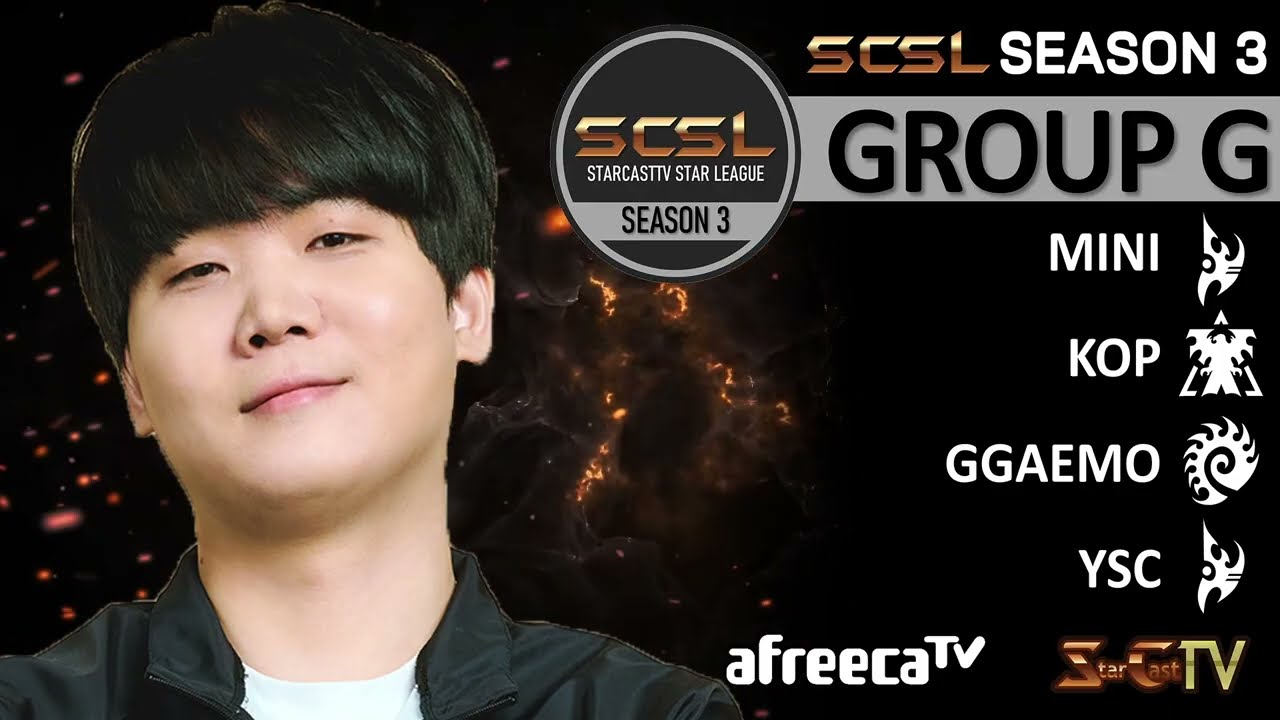 [ENG] SCSL S3 Ro.32 Group G (Mini, YSC, ggaemo and KOP) - StarCastTV English