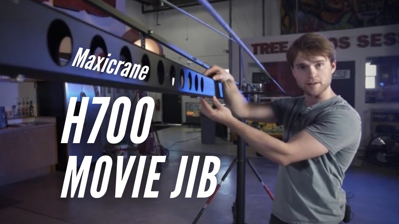 Maxicrane H700 Movie Jib  ➤ Portable event-style camera crane [Review]