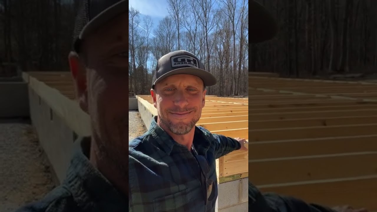HD Builders / Foundation and sub-flooring in on this modern home￼ design!