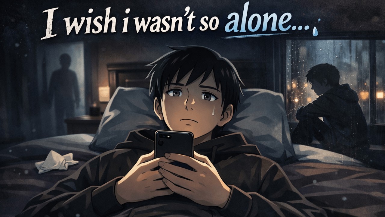 I wish i wasn't so alone... ｜Late night thoughts. Lo-fi 📼 Chill Beats for Study & Focus