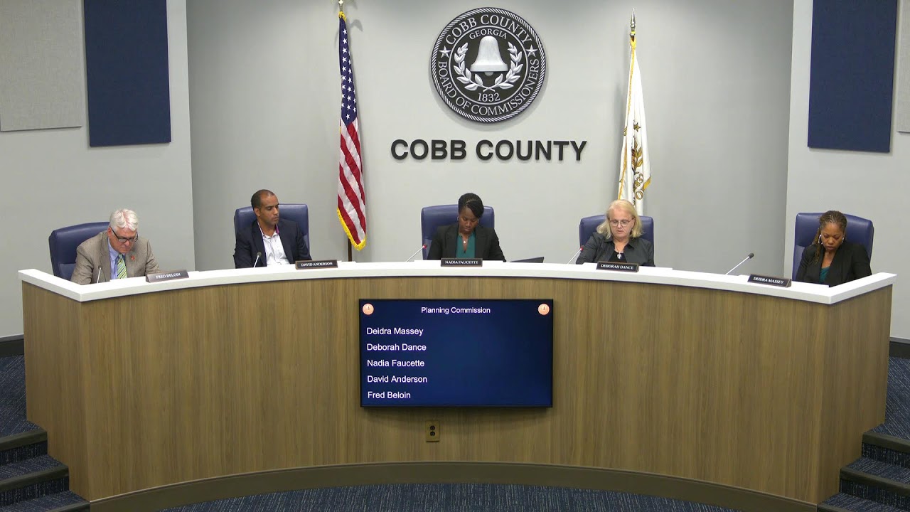 Cobb County Planning Commission Meeting (continued) - 08/05/25