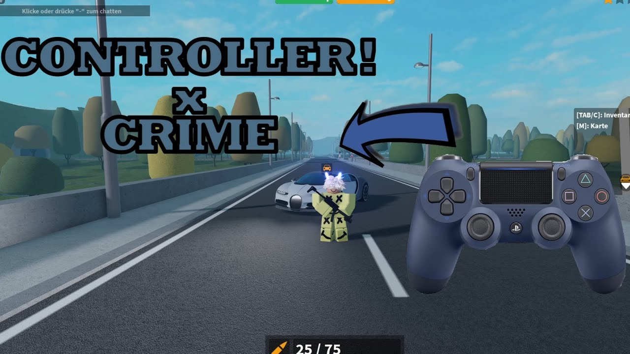 Krimineller, ABER mit CONTROLLER!?! Meine ERSTEN KILLS mit CONTROLLER?! NOTRUF HAMBURG ROBLOX