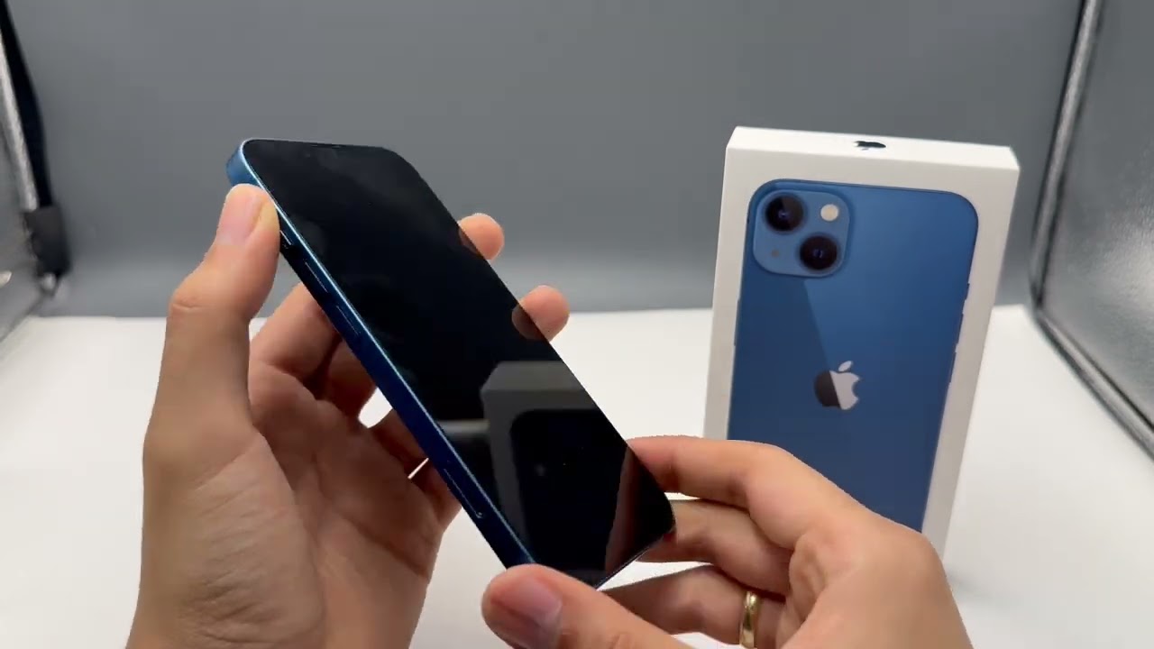iPhone 13 256GB Blue 100%