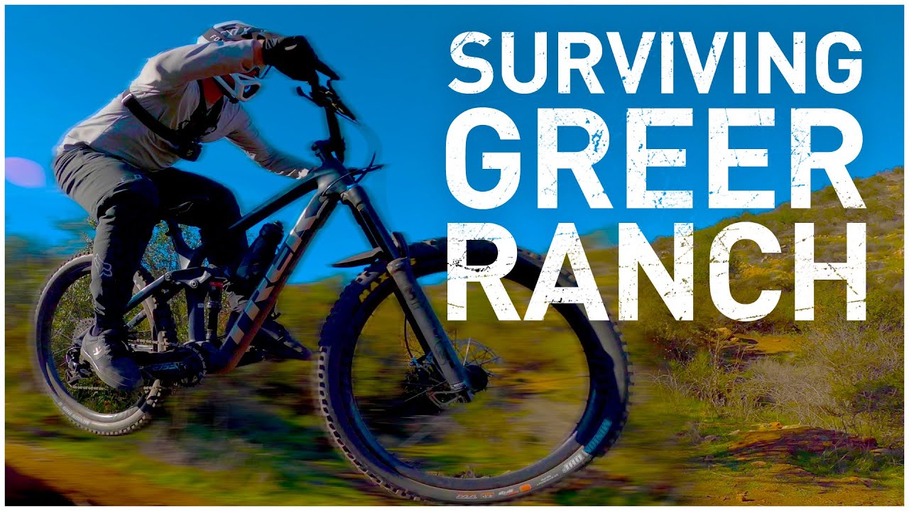 Can I survive the GREER RANCH trails? Riding chunky mountain bike trails with @TheOutsiderMTB!