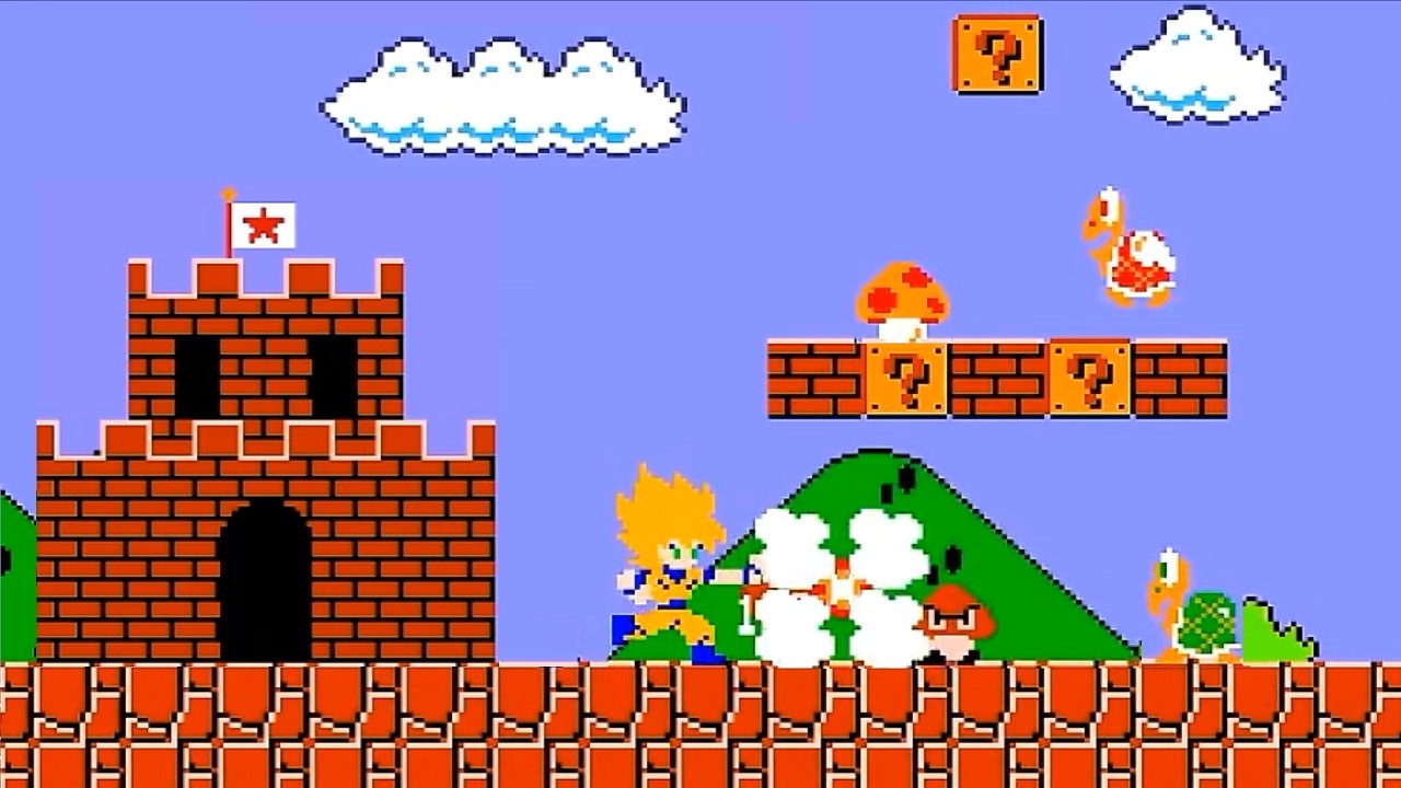 Super Mario Bros: Son Goku