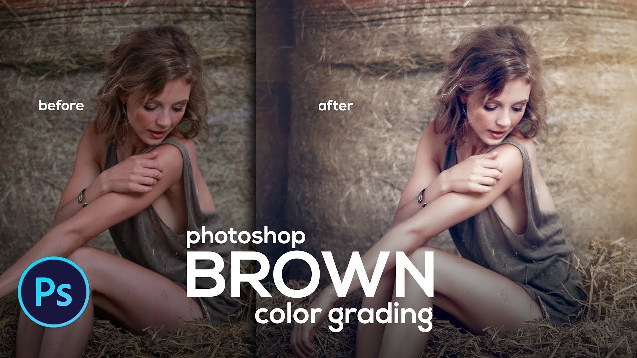 Photoshop Brown color Effect | Color grading tutorial