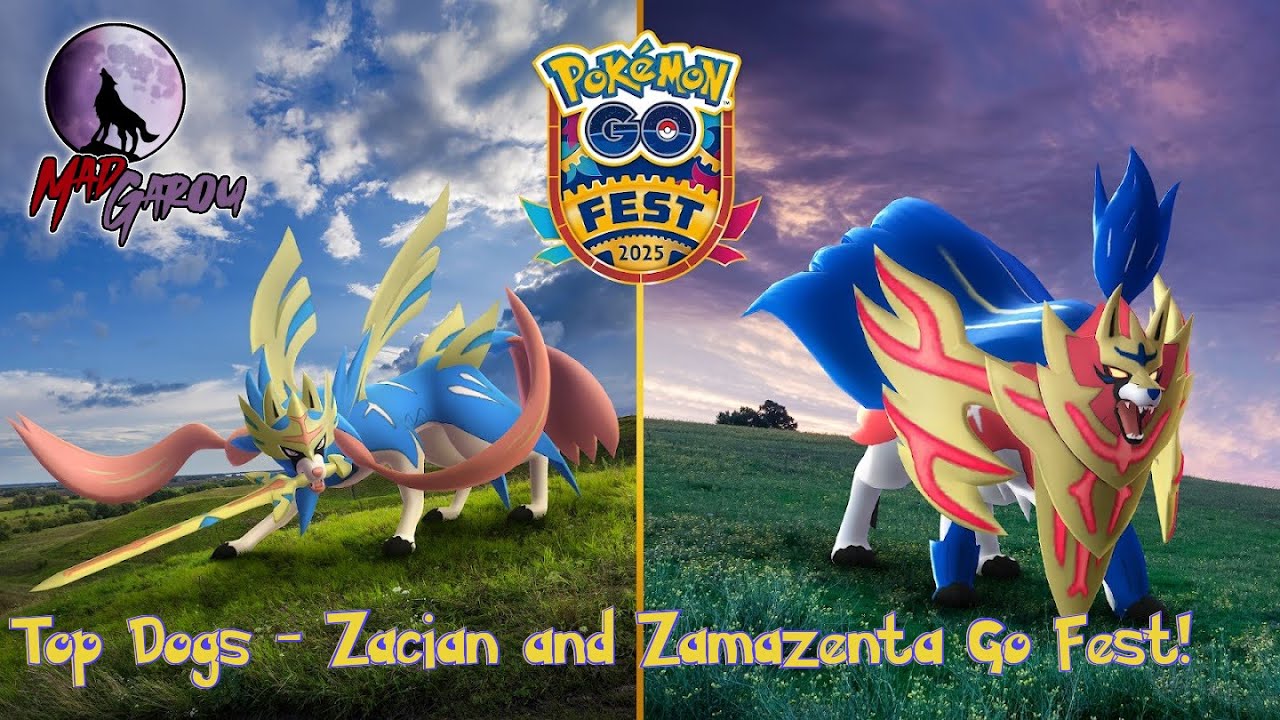Pokémon Go Fest - Zacian and Zamazenta Pokémon Review - Dynamax top dogs!