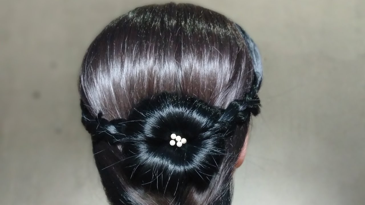 bridal hairstyles #wedding #hair #EasyHairstyle #TrendingHairstyles #QuickHairstyle #Simple #alisha😁