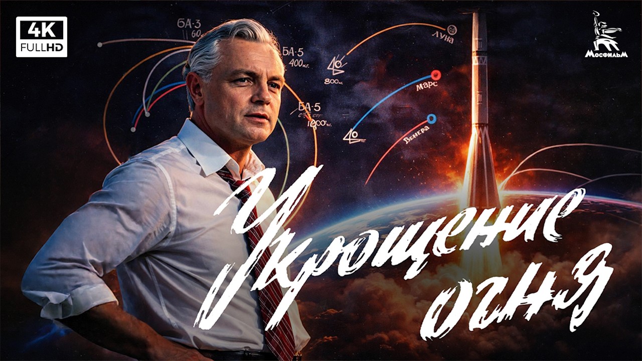 Укрощение огня (4К, драма, реж. Даниил Храбровицкий, 1972 г.)