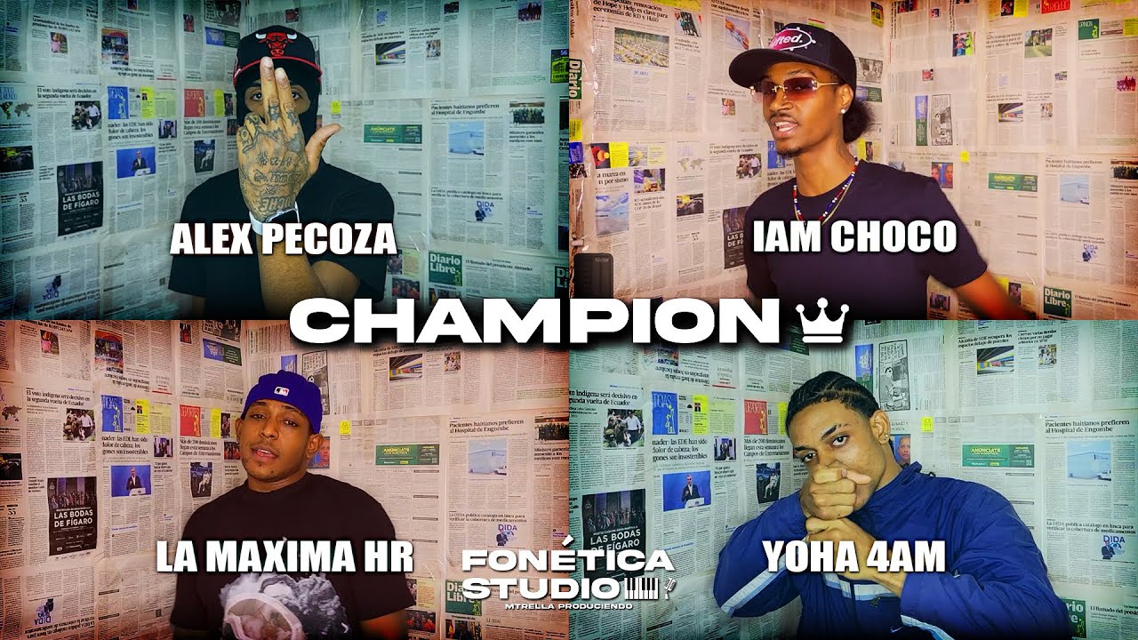 9. CHAMPION 👑 - Alex Pecoza, Iam Choco, La Maxima HR, Yoha 4AM | 📀