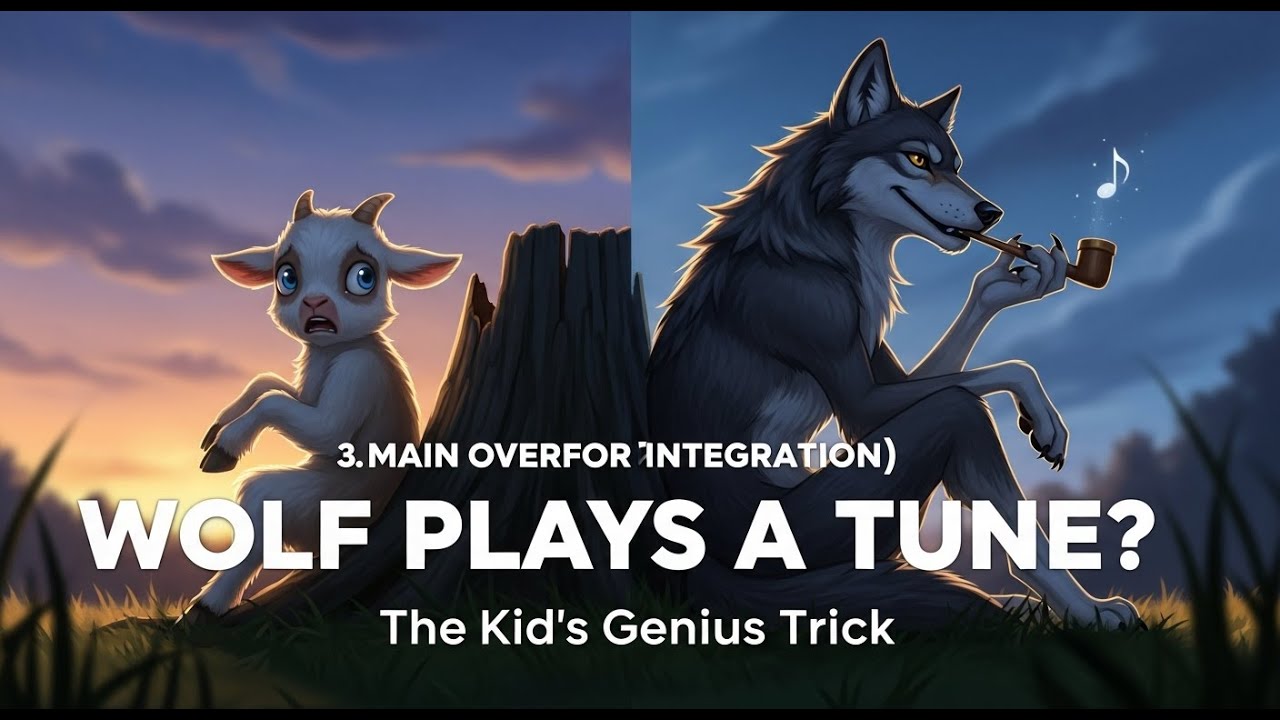 The Wolf and the Kid: A Clever Escape | Timeless Fable Lessons