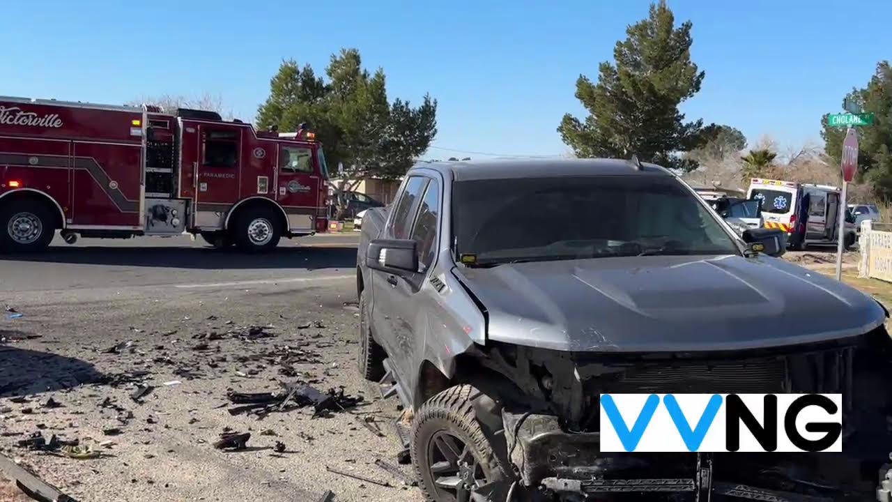 Two vehicle crash Cholame and El Evado Rd