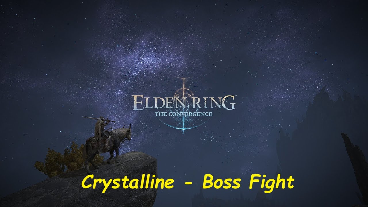 Elden Ring - The Convergence - Dragon Cultist - Crystalline  - Boss Fight