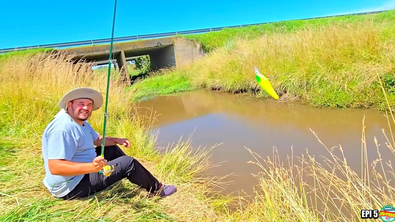 VIAJAMOS EN MOTO Al arroyo cañuelas a pescar, lugar gratis y muy recomendado para la pesca mjpesca