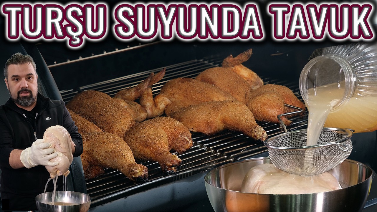 TAVUĞU TURŞU SUYUNDA BEKLETTİM VE BU OLDU !! (Bütün Tavuk Salamura Karşılaştırması) Dooman BBQ