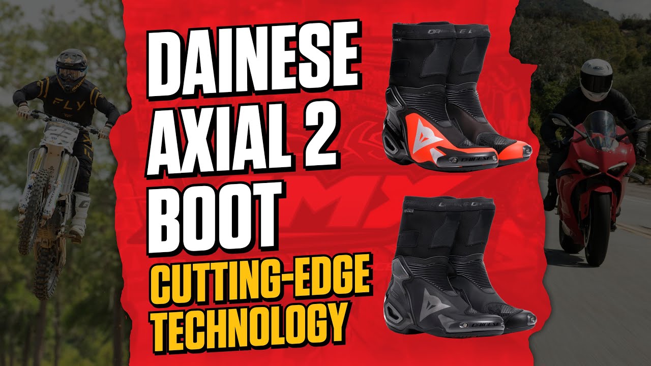 Dainese Axial 2 Boots - AMX Product Insights With Riana Crehan