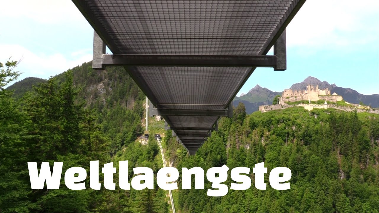 Highline179, Burgenwelt Ehrenberg, Reutte, Tirol, Austria