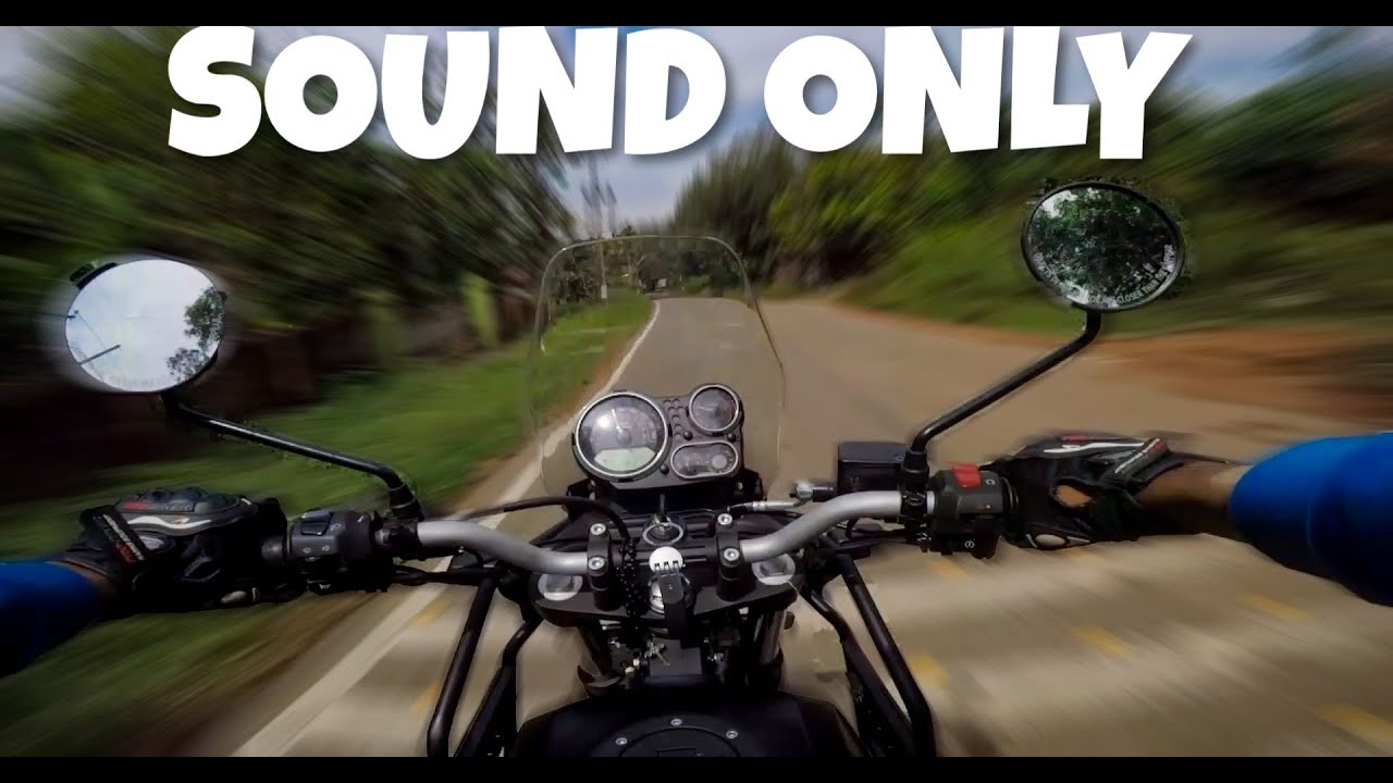 Royal Enfield Himalayan BS6 Exhaust sound| Commute 1