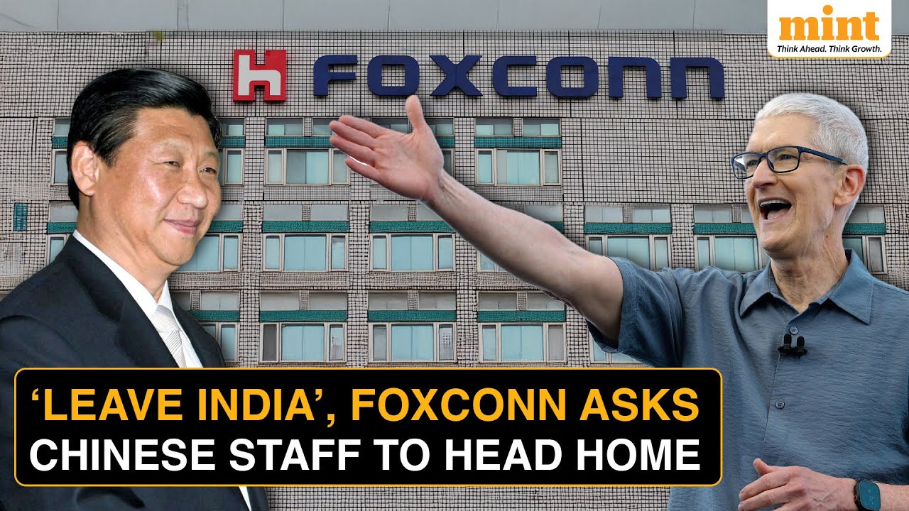 Foxconn Asks Chinese Workers At India’s Apple Manufacturing Units To Fly Back Home; No Reason Given
