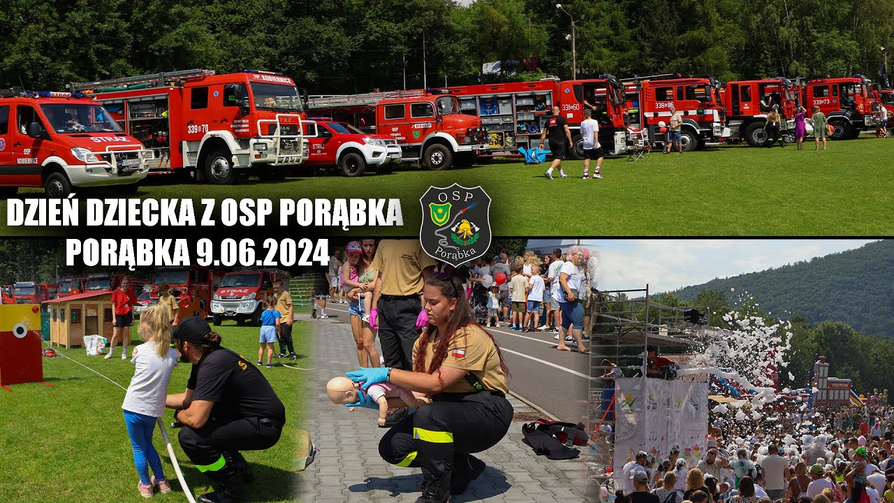 Dzień Dziecka z OSP Porąbka | Porąbka 9.06.2024
