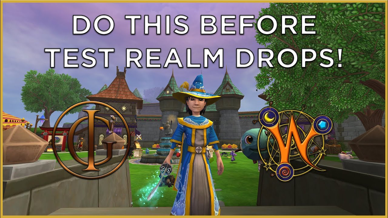 Wizard101: Сделайте ЭТО перед тестовым миром!