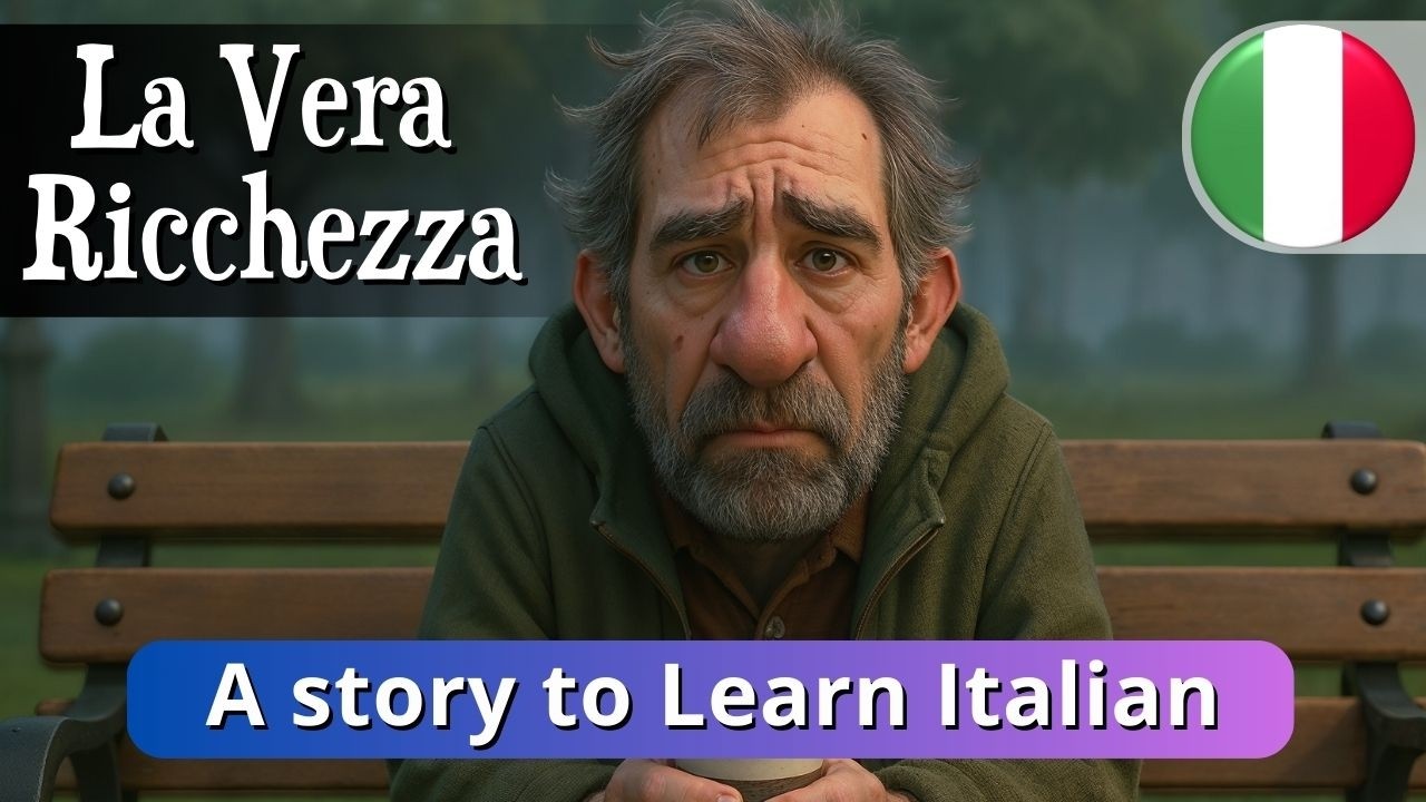 УЧИТЕ ИТАЛЬЯНСКИЙ with a Powerful Story 💵 &ldquo;Истинное богатство&rdquo; 🇮🇹 (УРОВЕНЬ B1)