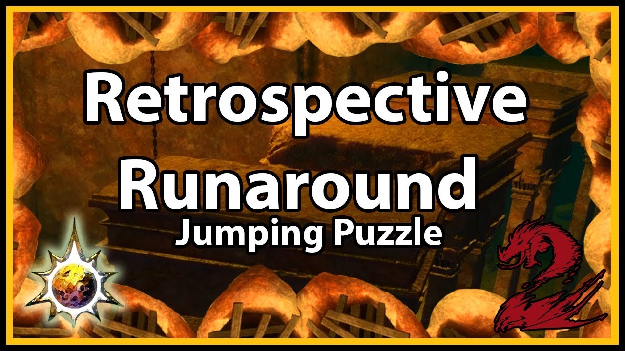 Guild Wars 2 - Retrospective Run Around Jumping Puzzle (Mastery Point)