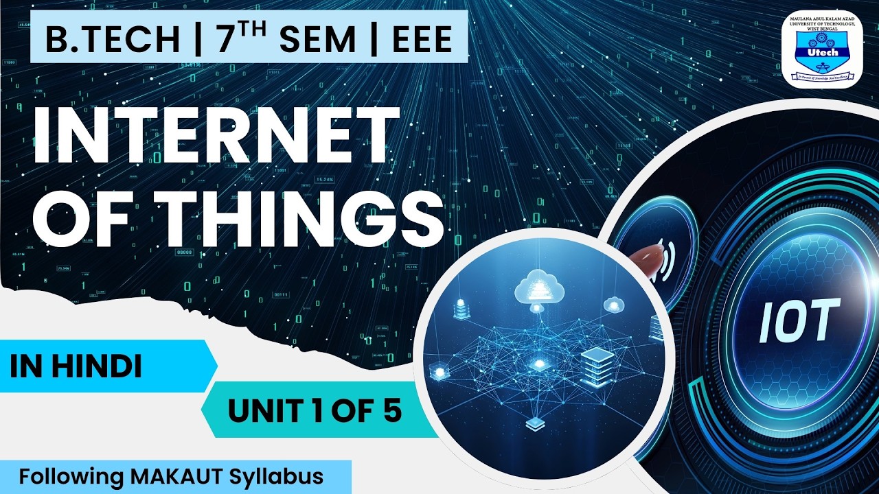 INTERNET OF THINGS | MAKAUT | B-TECH | EEE | 7th SEM