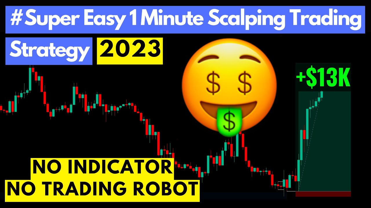 Super Easy 1 Minute Scalping Trading Strategy 2023  No Indicator No Trading Robot with 85% Win Rate
