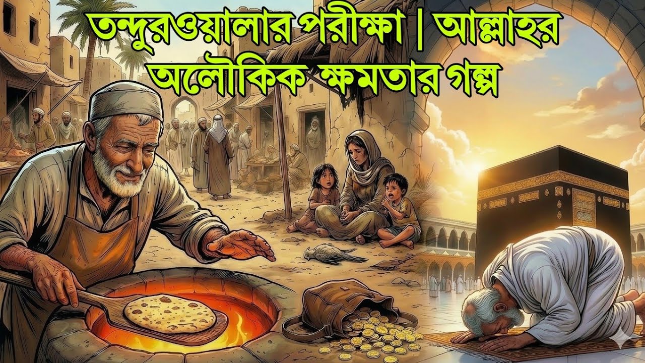 তন্দুরওয়ালার পরীক্ষা | আল্লাহর অলৌকিক  ক্ষমতা। এক অদৃশ্য হাজির গল্প 