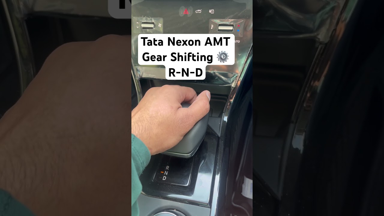 Tata Nexon AMT Gear ⚙️ Shifting R-N-D #AMT #tata #tatamotors #tatanexon #nexon