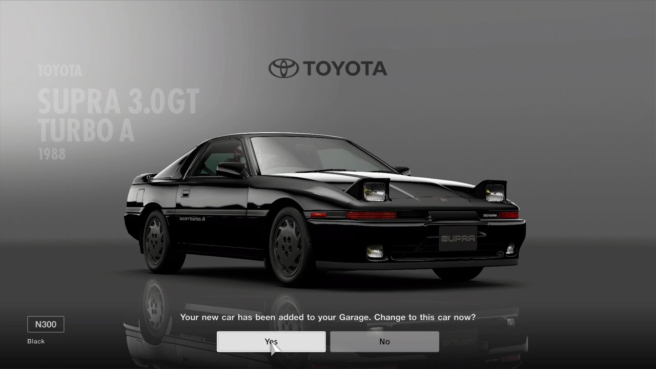Gran Turismo™SPORT | Toyota Supra 3.0GT Turbo A | Test Race