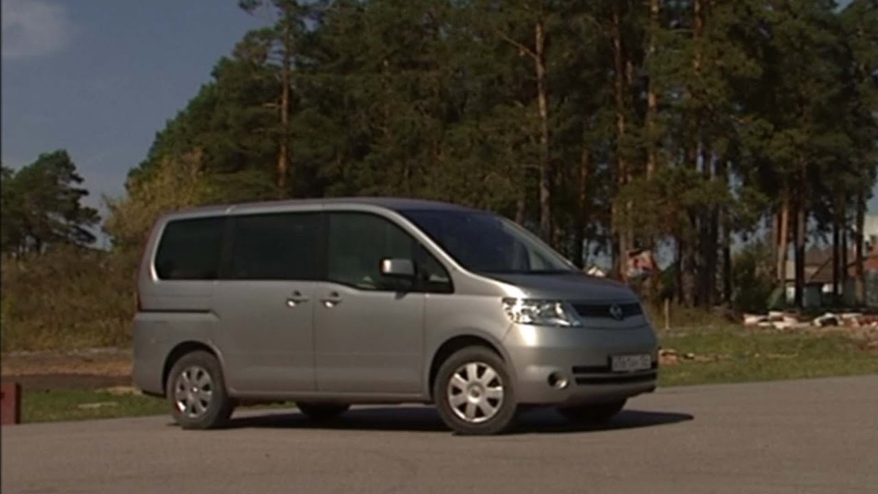 Тест-драйв Ниссан Серена Nissan Serena Программа об автомобилях БЕЛАЯ ПОЛОСА