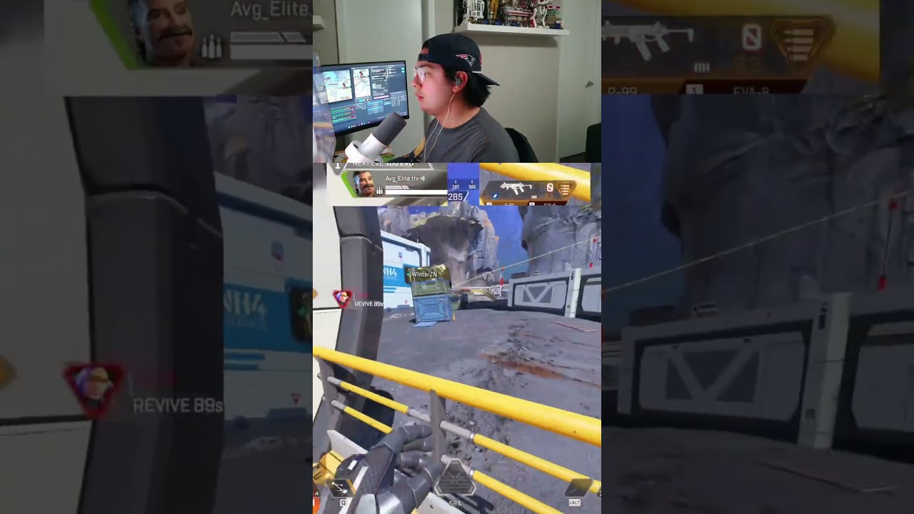 Быстрое и лёгкое уничтожение всей команды #smallstreamer #gaming #apexlegendsclips #videogames