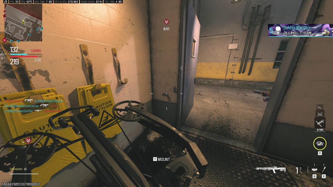 CoD MWIII 4k60fps ingame/gameplay (PC, 14900k+RTX4090)  stream