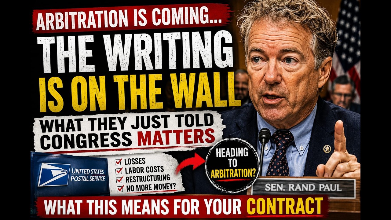 Before Arbitration... What USPS Just Told Congress Should Concern Every Carrier