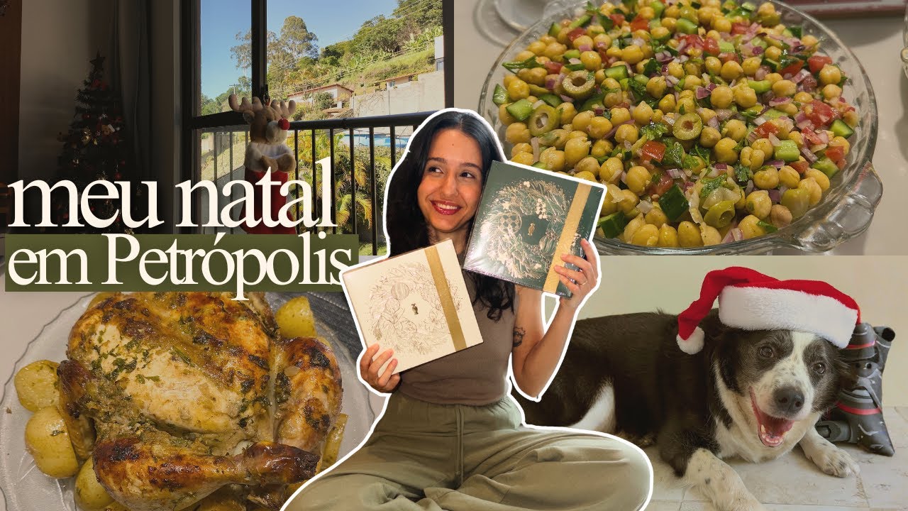 assim foi nosso natal em Petrópolis: várias receitas, um presente especial e onda de calor na serra