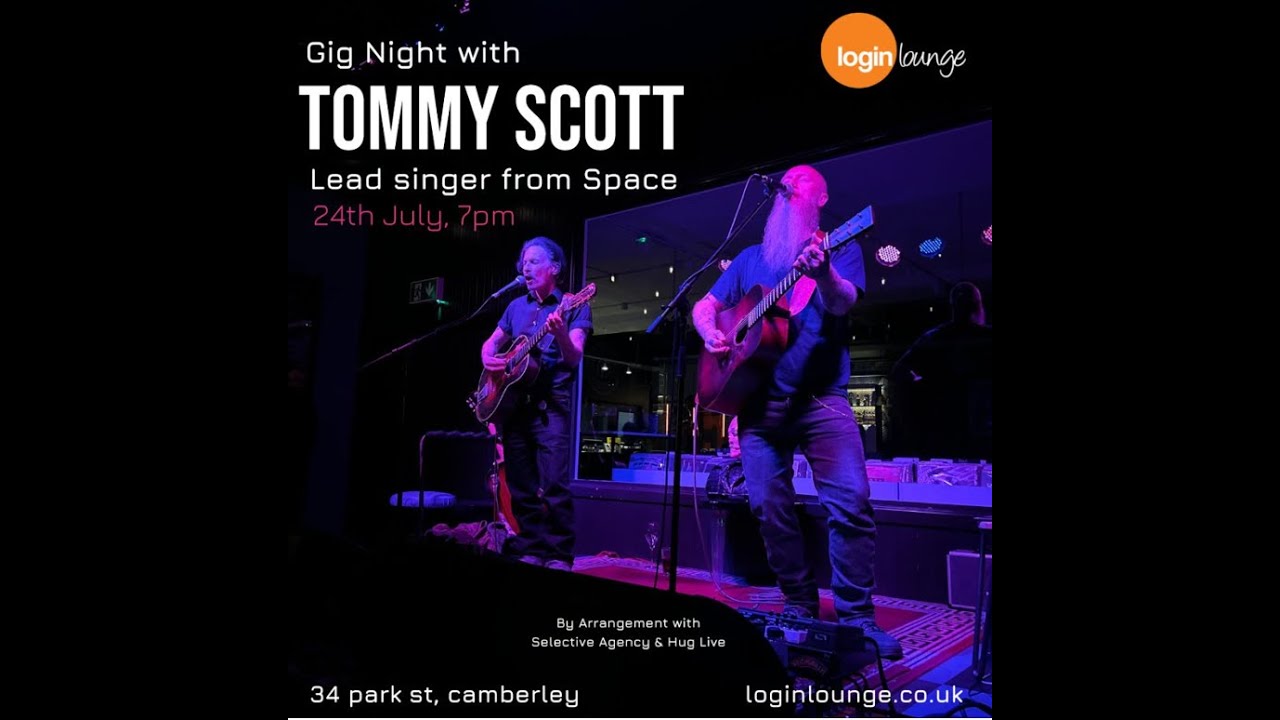 Tommy Scott (Space) and Phil Hartley - Login Lounge Camberley - 24 July 2025