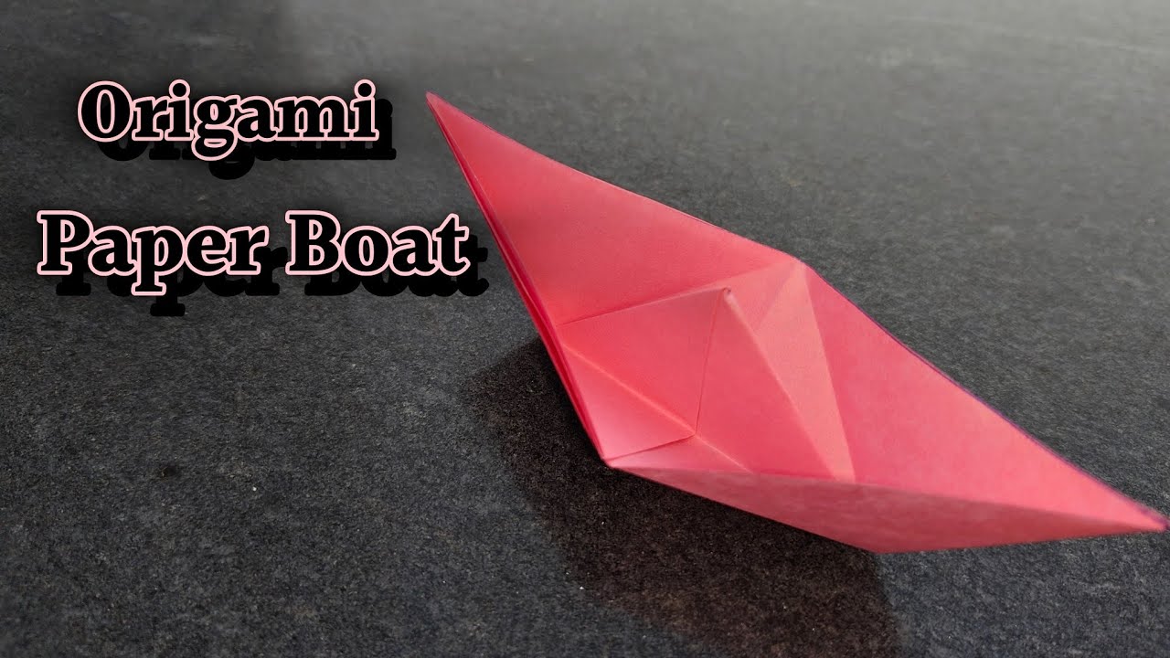 Origami paper boat without glue 🚢💯। How to make a paper boat। Origami boat। पेपर से बनाए कागज की नाव