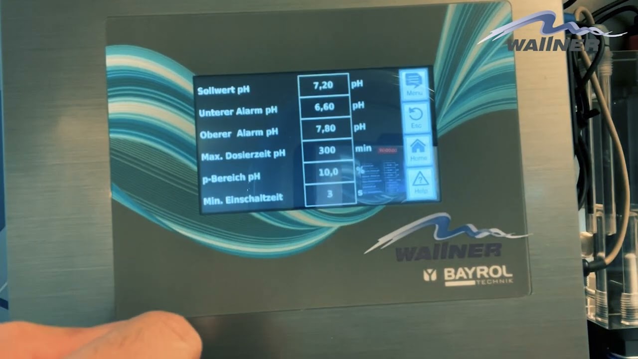Bayrol PoolRelax 3: Dosierzeitalarm verstellen