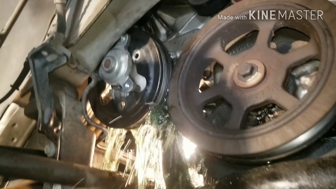 Как заменить водяной насос Dodge Caravan — быстрый и простой способ