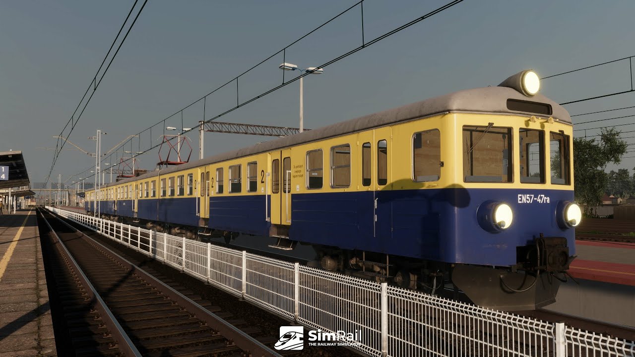 SIMRAIL po update Granie na zespole trakcyjnym en57 (opis)