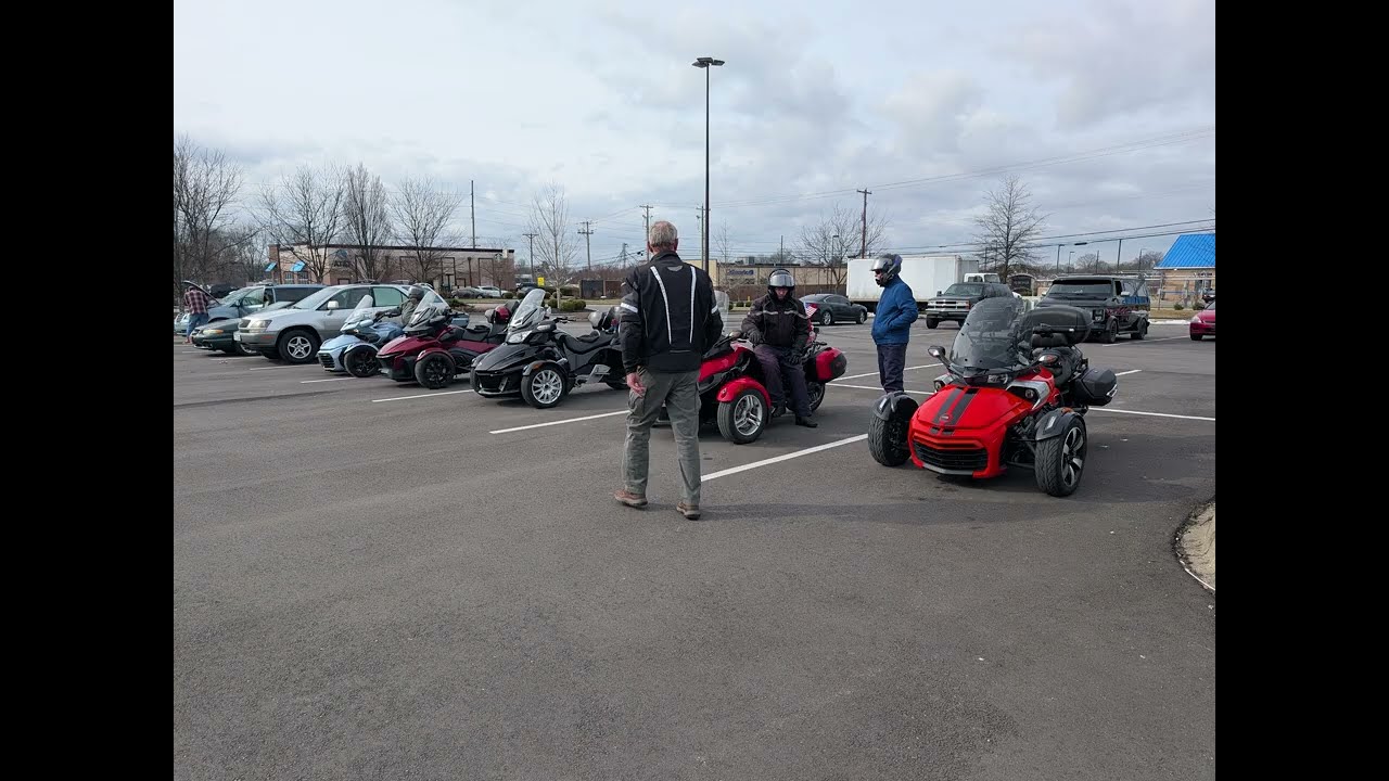 Getting The Spyders out on the road after winter, The Farm Kitchen Ride
